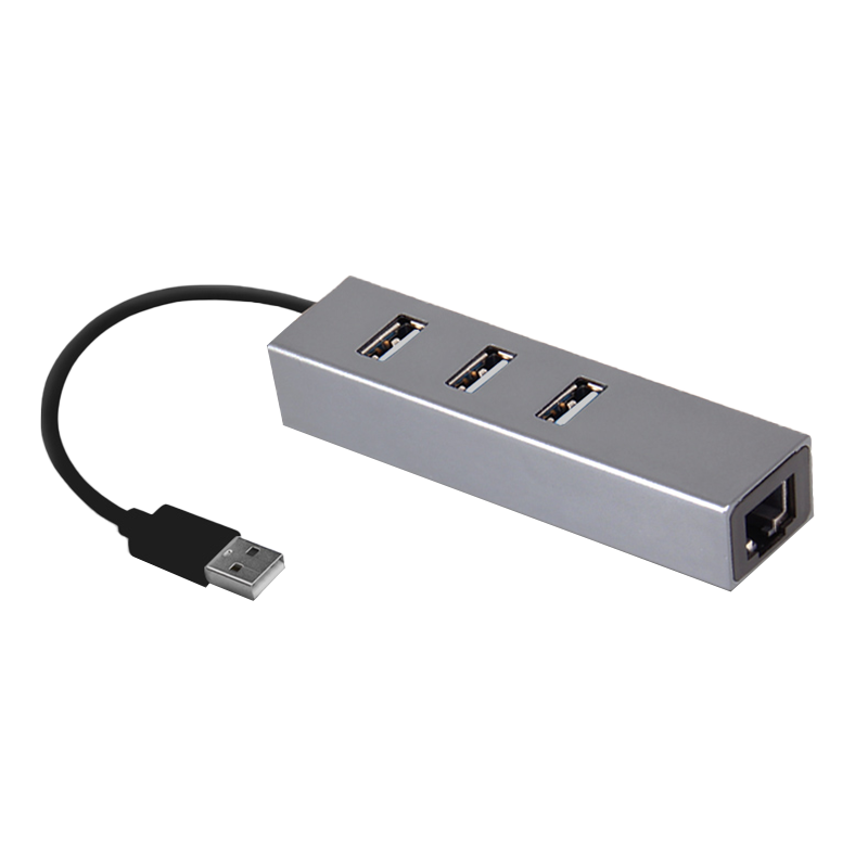 倍方 USB3.0千兆有线网卡网线接口转换器 适用苹果华为笔记本任天堂Switch外置网口扩展坞转接头