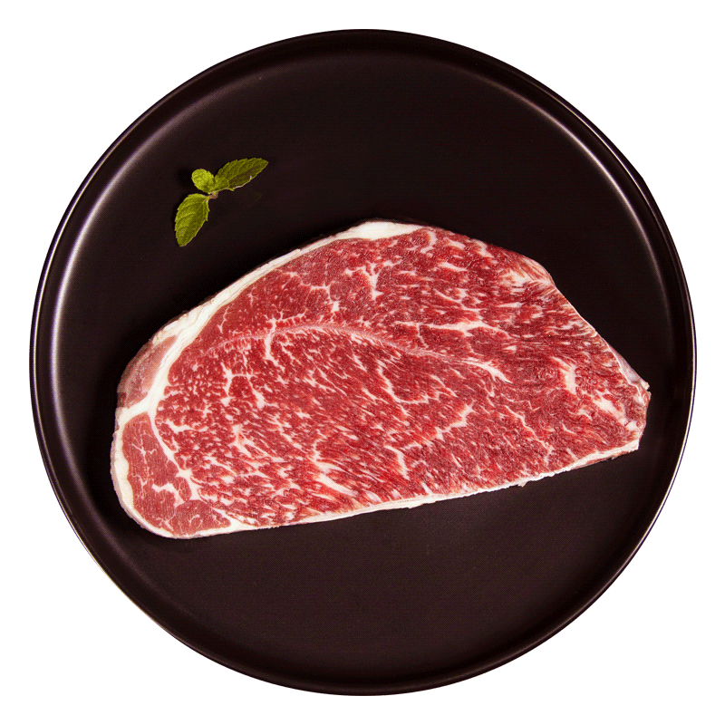 真牛馆美国极和牛牛排 金标保乐肩200g 原切m9和牛雪花牛肉烧烤烤肉
