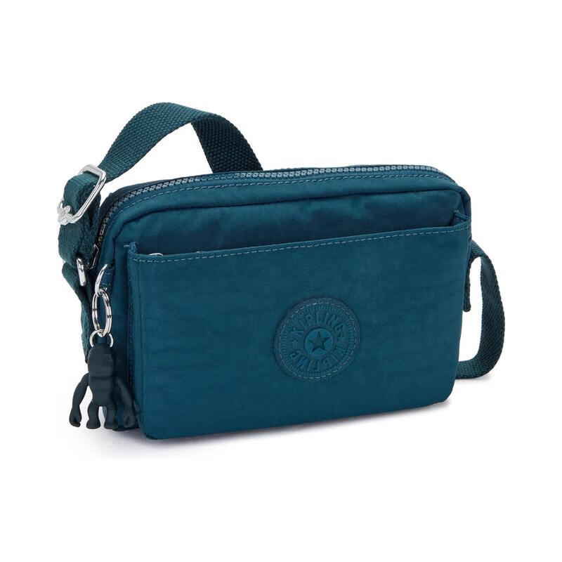 kipling凯浦林女士单肩包abanu轻质可调节女包多隔层日常休闲斜挎包