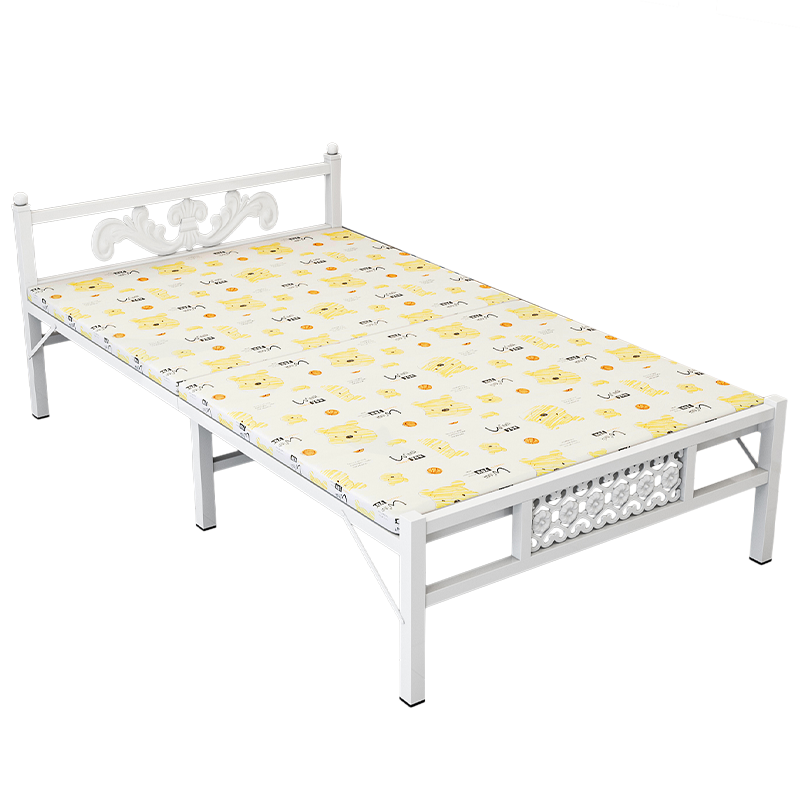 曙亮(京速达免安装) 折叠床 单人床 家用  办公室 简易 便携 午休床 硬板 木板 宽1米  SL-10