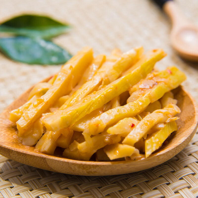 深珍杭州临安 酸辣笋尖酸笋尖 炒菜即食凉菜拌饭下饭菜袋装 微辣320g*