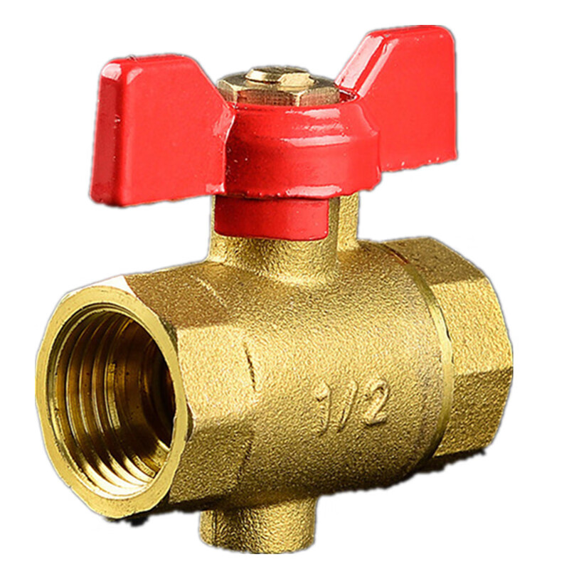 适之4分全铜内牙排空阀15水管手动太阳能热水器管道排空阀冻开关 154