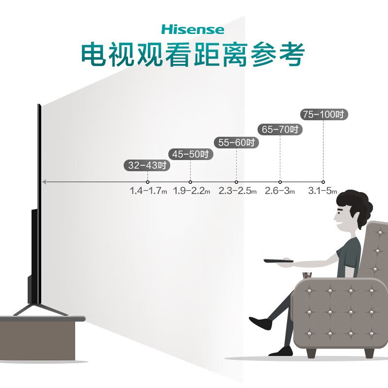 海信电视 Vidda 32英寸 高清超薄 悬浮全面屏 智能网络 大存储液晶电视 32V1F-R