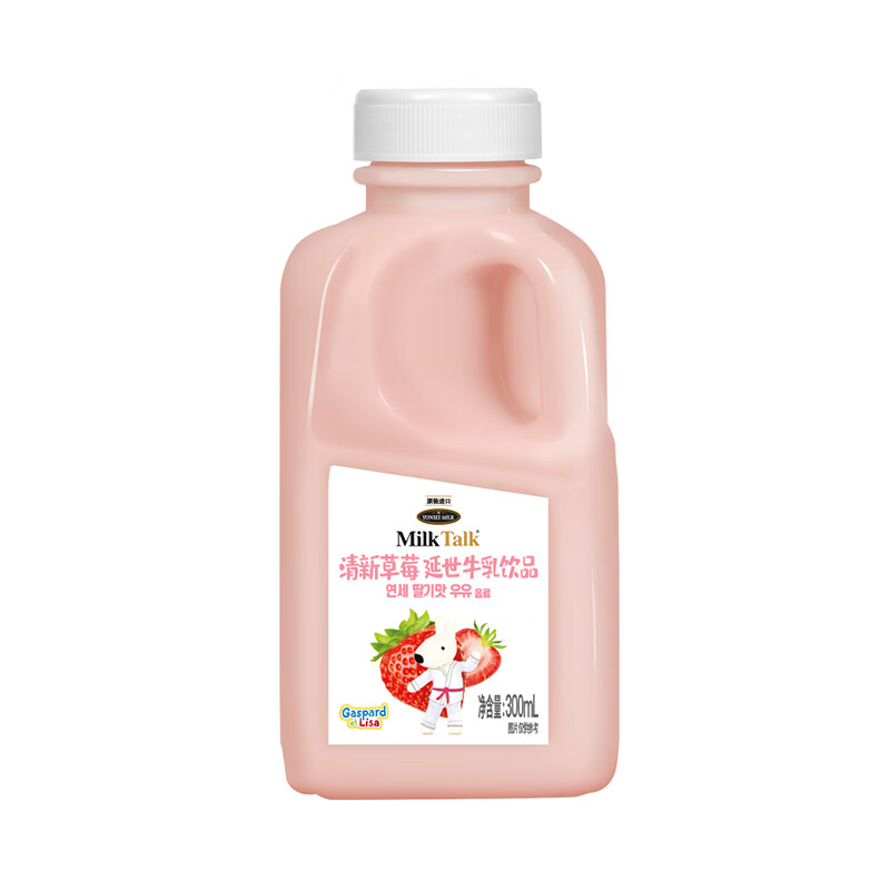 ����YONSEI MILK����ţ����Ʒ ����ԭװ�������²�ݮ��ζ��ζ��300ml