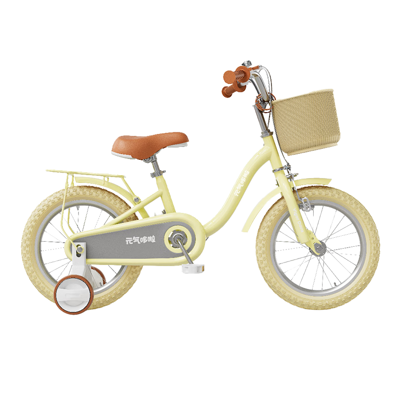 永久（FOREVER）復(fù)古兒童自行車女孩單車3-8-10歲公主款腳踏車男女寶寶童車14寸