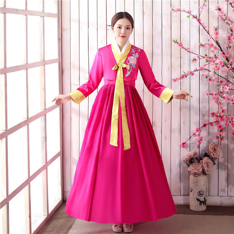 服小品2020新款韩国大长今韩服舞蹈表演服装朝鲜族女装民族演出服朝