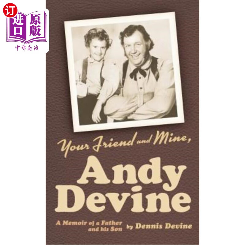 海外直订your friend and mine, andy devine (hardback) 你和我的