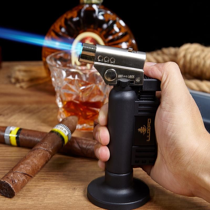 LUXFO朗佑雪茄打火机充气防风单直冲强猛火力喷枪耐用烟花点火器LF5000