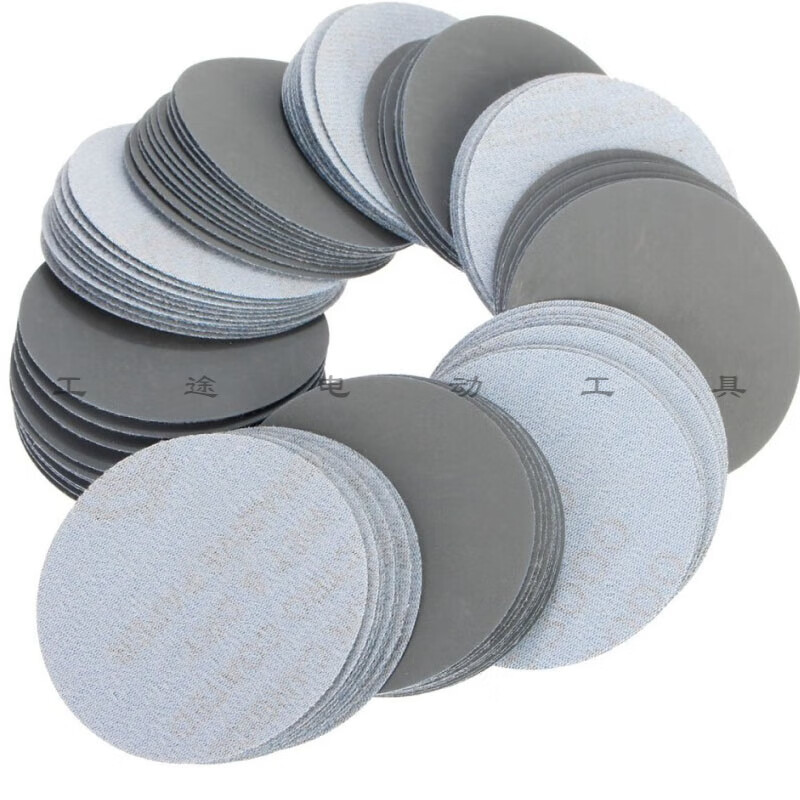 植绒砂纸片佛珠抛光玉石玛瑙镜面精细抛光 1寸直径25mm 3000目【50片