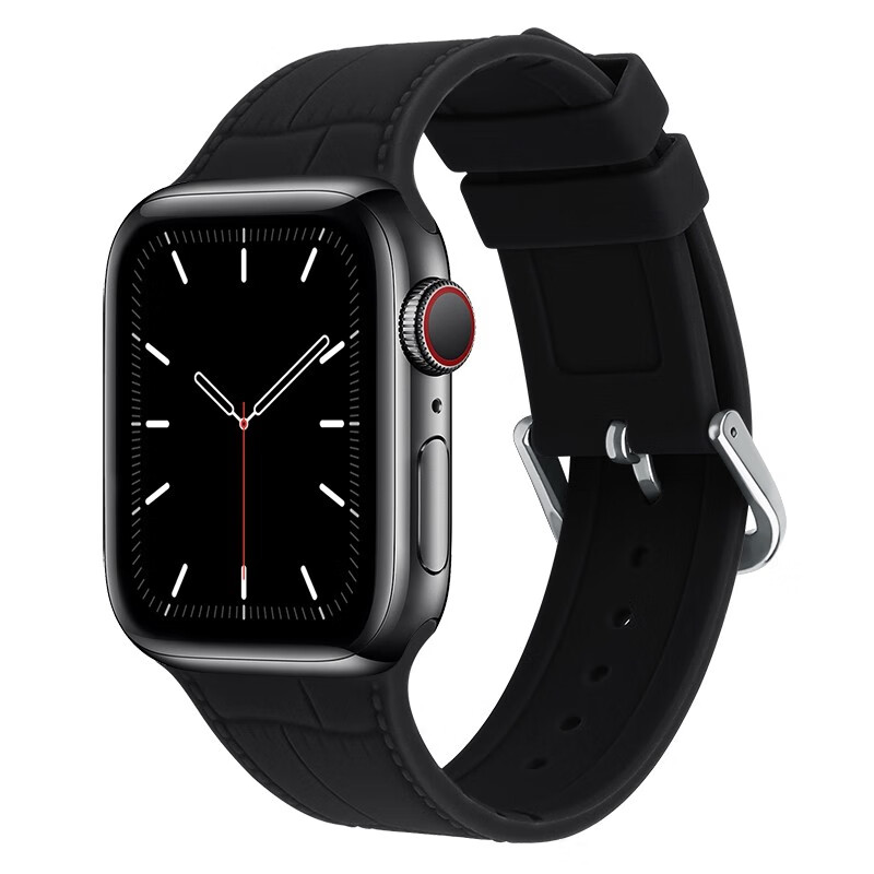 适用apple watch s9手表表带苹果iwatch8/ultra/7/6/5/se运动硅胶表带