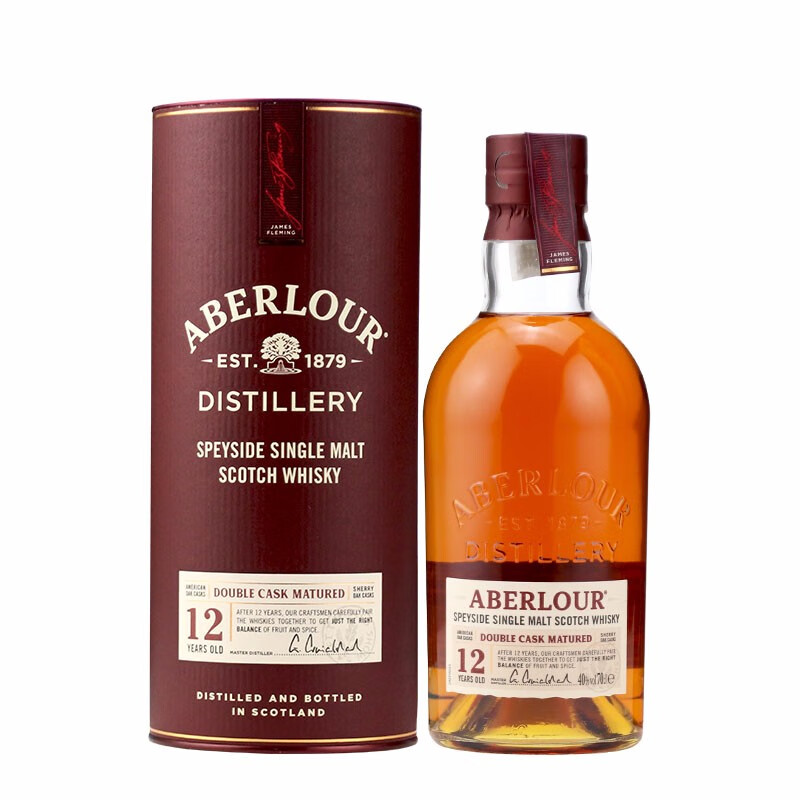 亚伯乐(aberlour)亚伯劳尔单一麦芽苏格兰威士忌 斯佩塞洋酒 雅伯莱