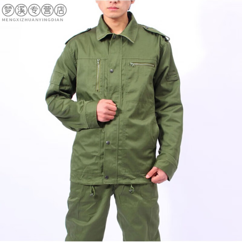 服套装87式军绿冬作训服多口袋军迷裤野战套结实耐磨 军绿色 2号3新款