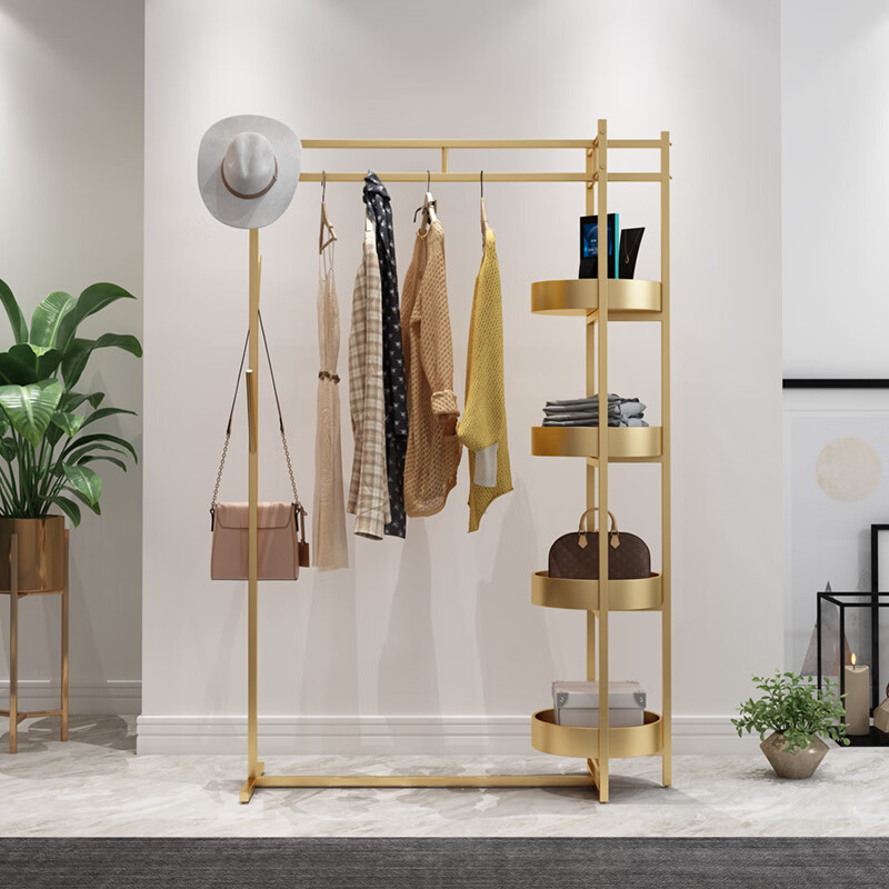 挂衣架北欧衣帽架房间卧室现代衣服架子轻奢落地简约创意收纳用 纳米
