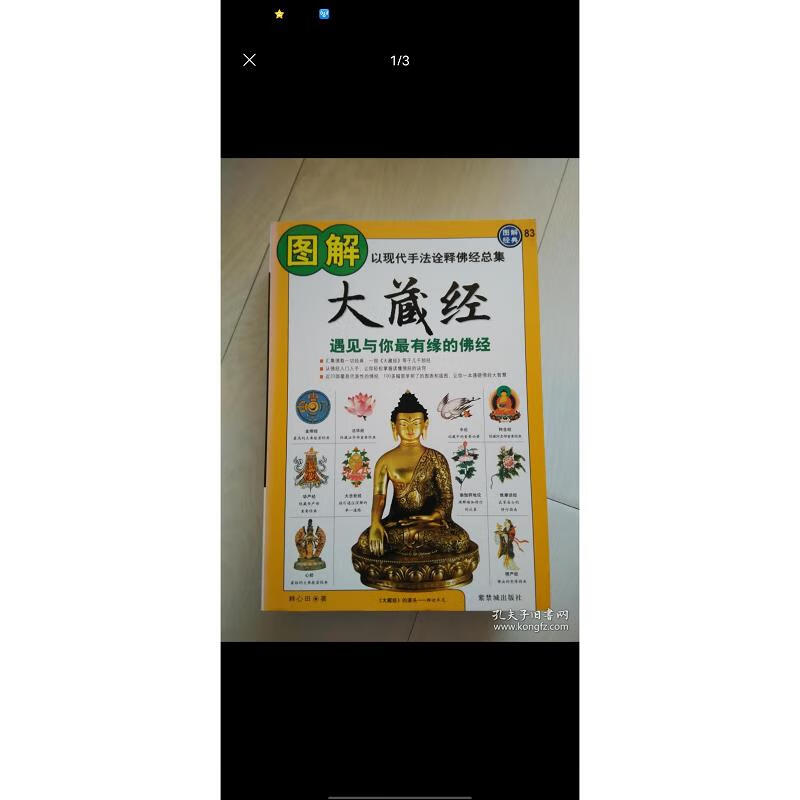 【正版】图解大藏经 紫禁城出版社9787800478680