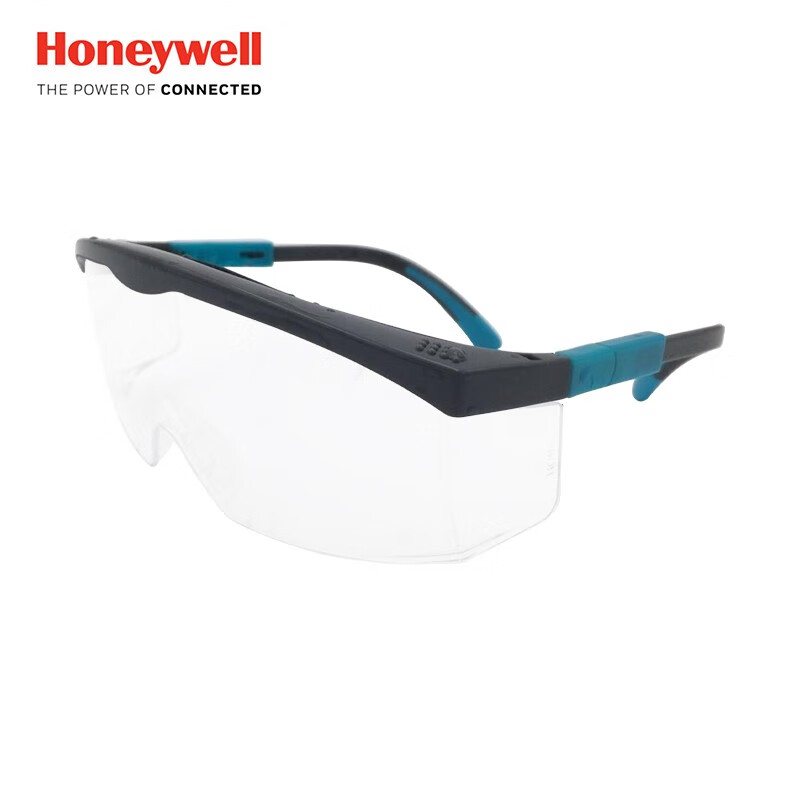 霍尼韦尔Honeywell 120500 S200G 透明镜片 静谧蓝镜框 耐刮擦款 1副