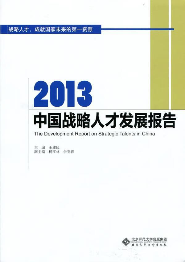 2013-中国战略人才发展报告 王建民 社会科学 9787303128396