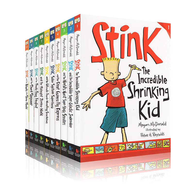 Stink The Incredible Shrinking Kid 系列10册 桥梁章节小说 