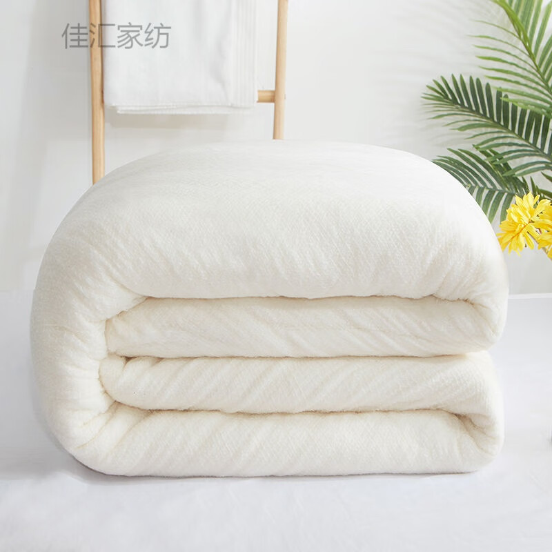新疆棉被冬被棉花被子被褥学生宿舍棉絮床垫棉胎单人被褥加厚被子 180x220cm 7斤