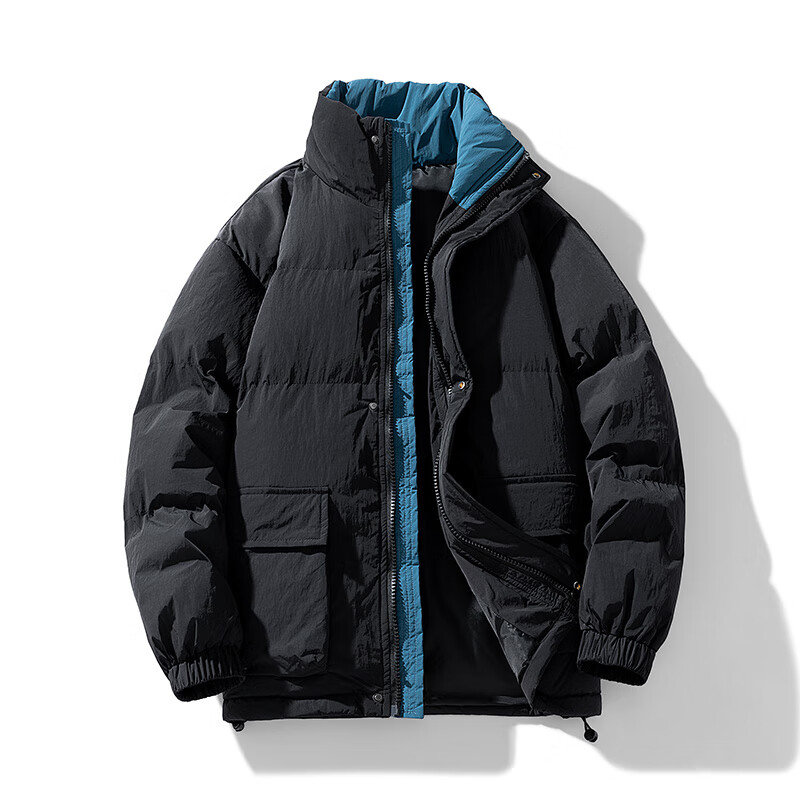 凯逸弗（kainifu）冬季棉服男新款运动冬装加厚面包服男装 米白色 3XL