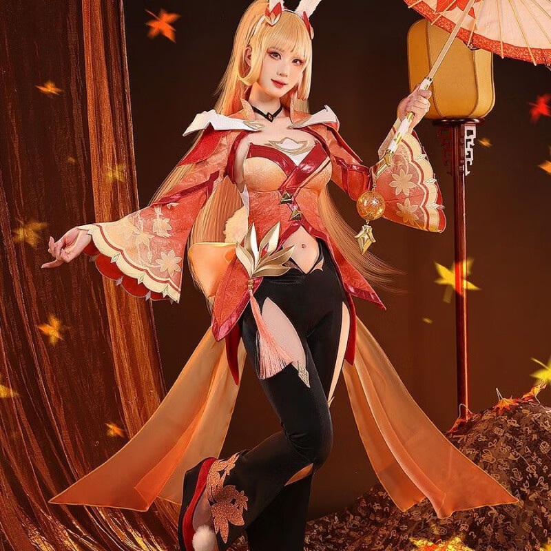 蝶泣cos paly服装王者cos服公孙离原皮cosplay女装cos动漫服装女 现货