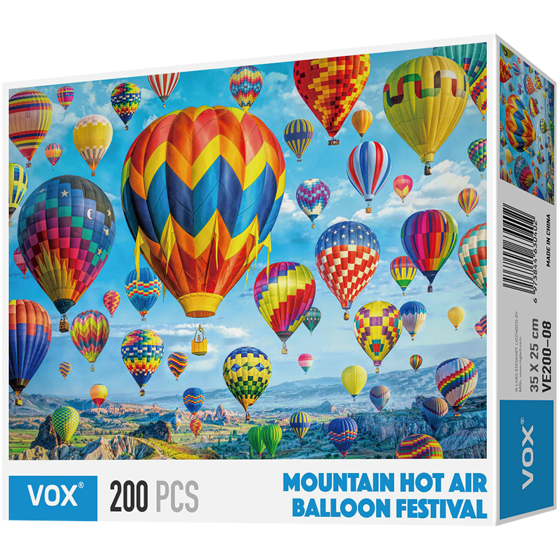 VOX儿童拼图玩具200片缤纷热气球，价格走势及销量趋势分析