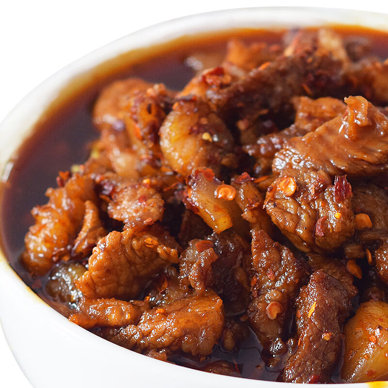 桃枫小离臊子肉陕西宝鸡岐山特产农家夹锅盔馍哨子面拌面速食即食肉