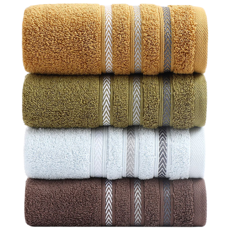 百亿补贴：金号纯棉毛巾 AAA级抗菌洗脸毛巾A类标准素色吸水毛巾4条70*33cm/100g 28.08元(含国补)