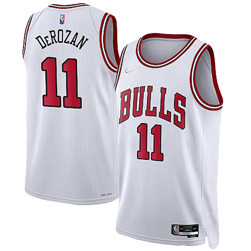 腾讯体育nba 公牛队1号roe 罗斯球衣11号德罗赞8号拉文城市版篮球