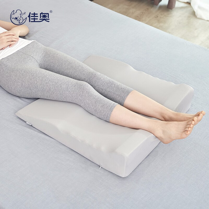 睡觉腿下垫枕头原理图片