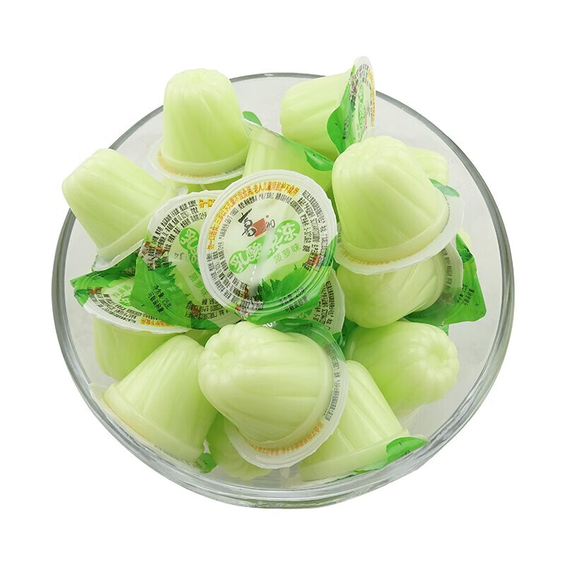 喜之郎果冻乳酸水果果冻500g散装六一儿童节零食 菠萝味乳酸果冻500g