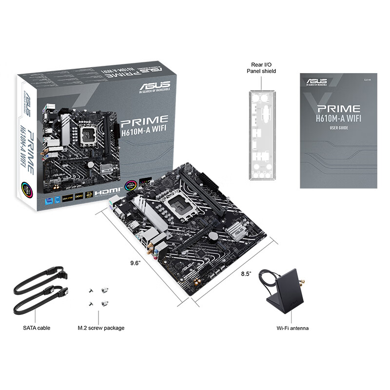 华硕 H610 PRIME M A WIFI DDR5 图 6
