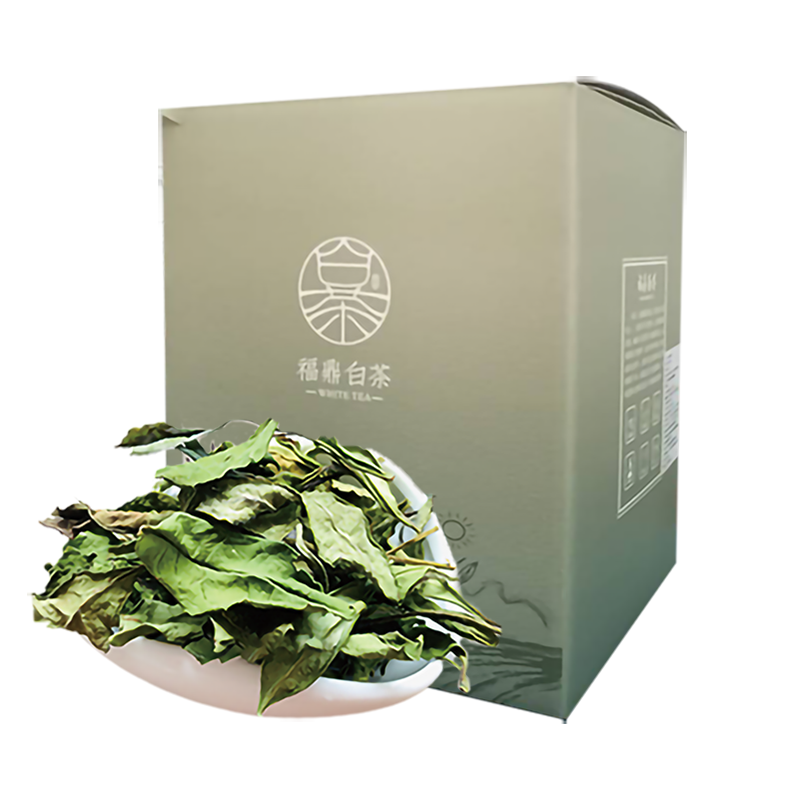 儒丰茶叶白茶福鼎白茶2020年新茶春茶高山日晒寿眉散茶盒装500g 2020年寿眉500g