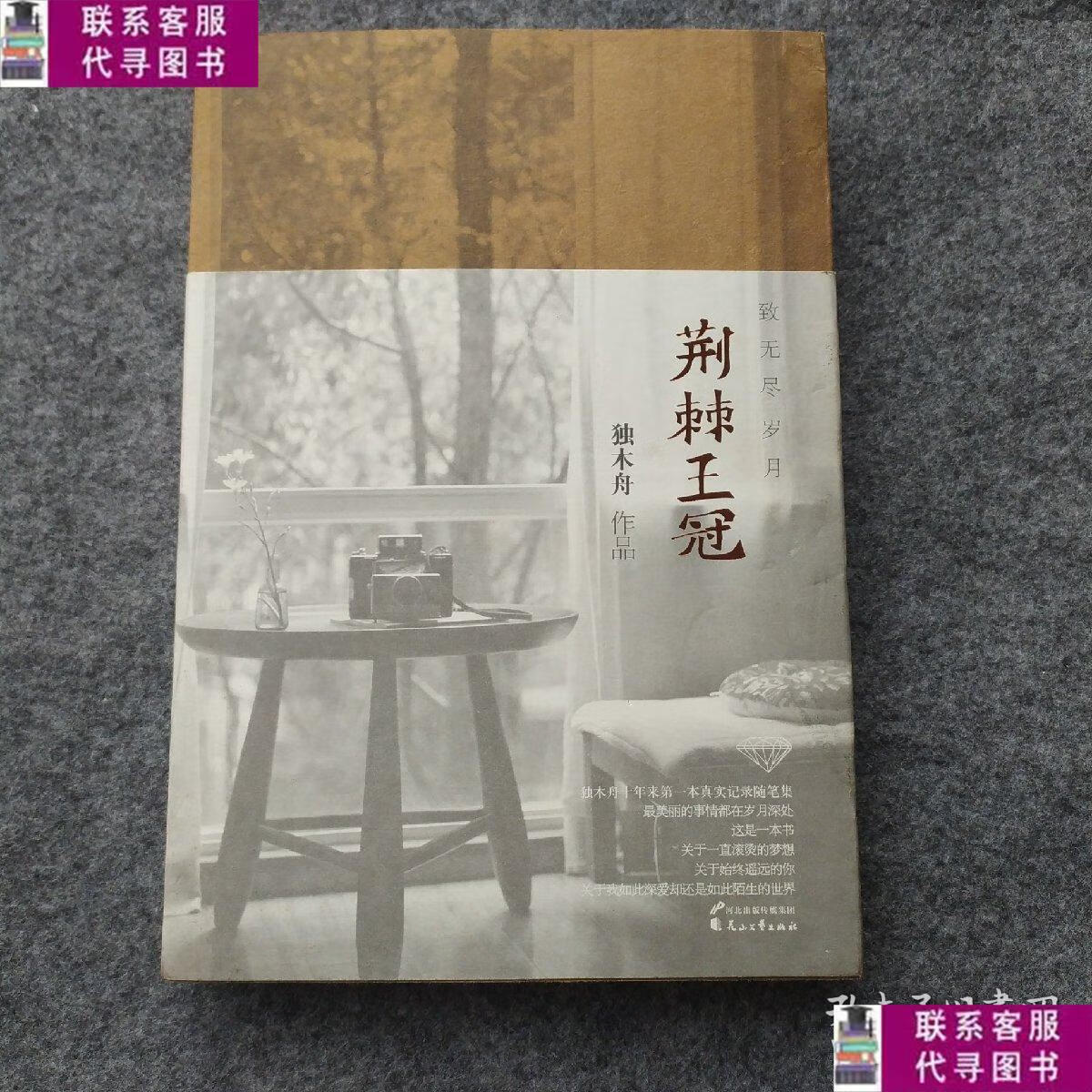 【二手9成新】荆棘王冠:致无尽岁月 /独木舟