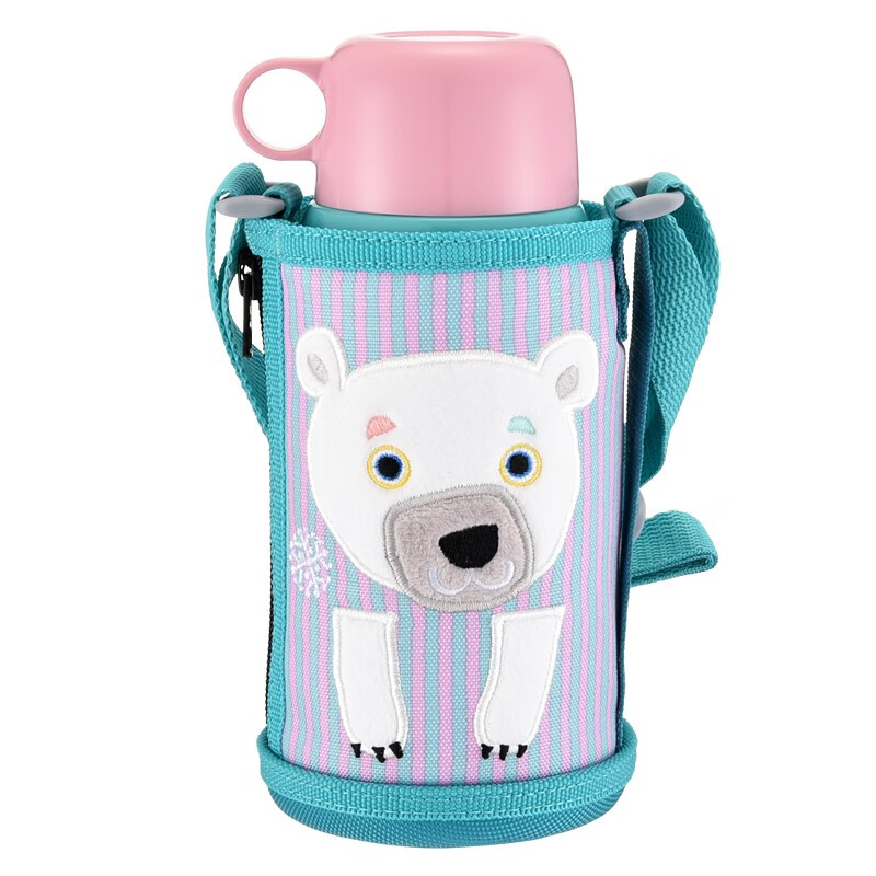 日本进口虎牌(Tiger)儿童保温保冷杯MBR-C06G-PS 600ml 粉色熊caaamdegz