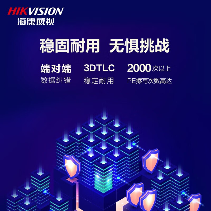 海康威视（HIKVISION）512GB SSD固态硬盘 M.2接口(NVMe协议) E2000LITE系列 10年质保