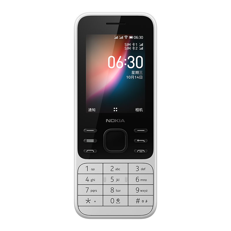诺基亚Nokia63004G移动联通电信白色双卡双待直板按键手机，价格走势图与销量趋势分析