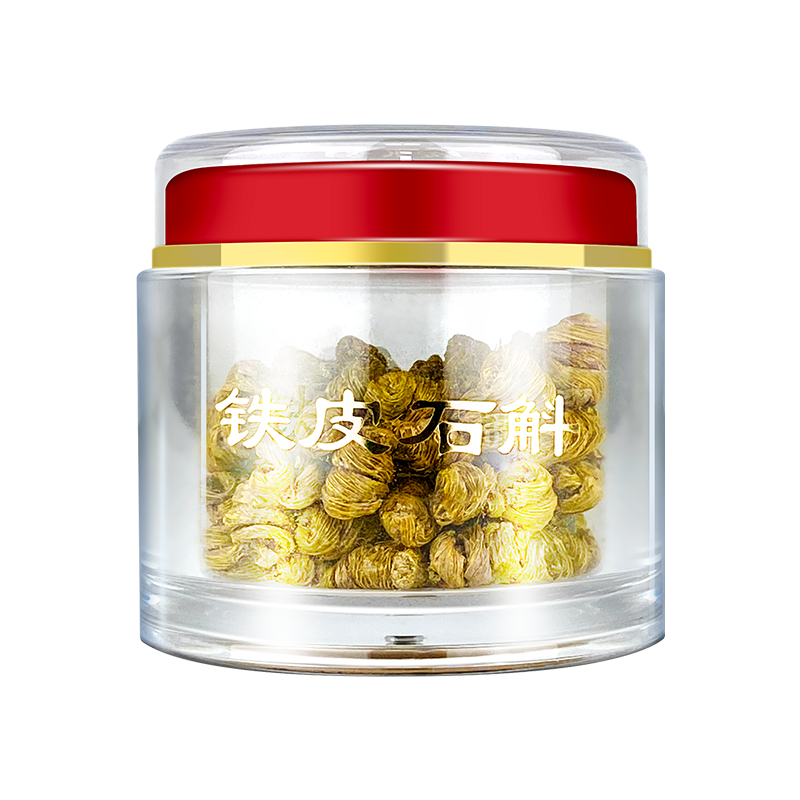 北京同仁堂 铁皮石斛枫斗 50g 霍山铁皮石斛 胶质饱满 可研磨石斛粉父亲节礼物100012800506