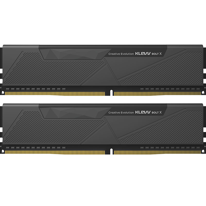 科赋（KLEVV）32GB（16GBx2）套装 DDR4 3200 台式机超频内存条 雷霆BOLT X系列