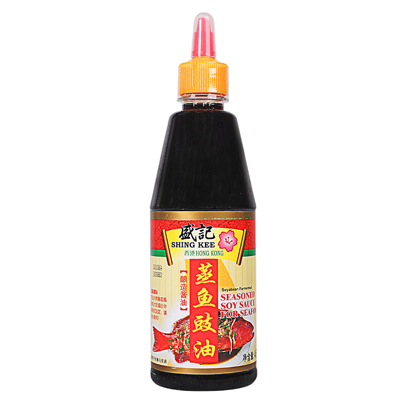 盛记(shing kee)蒸鱼豉油450ml 家用酱油提鲜豆鼓油清蒸鱼凉拌菜调味