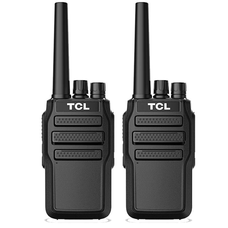 TCL 【双台装】HT8对讲机 超长待机 大功率远距离 专业商用民用酒店KTV办公工地户外无线手台