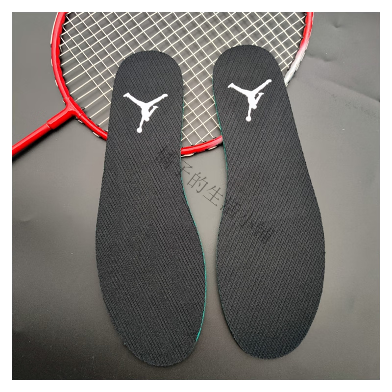 aj1鞋垫原装品质 aj1 aj3 aj4 aj11 aj12大魔王篮球鞋垫 平垫黑色1双