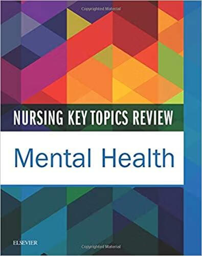 预订nursing key topics review: mental health