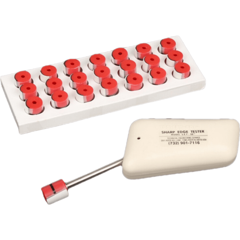 UL利邊測試儀SET-50利邊機(jī)檢測玩具電器塑料毛邊緣銳利TC-3測頭 SET-50利邊機(jī)+TC-3測頭1盒