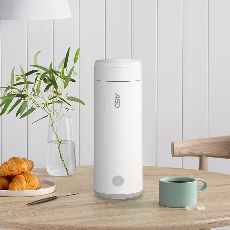 爱仕达 小雅便携电热水杯 白色 aw-s04g908