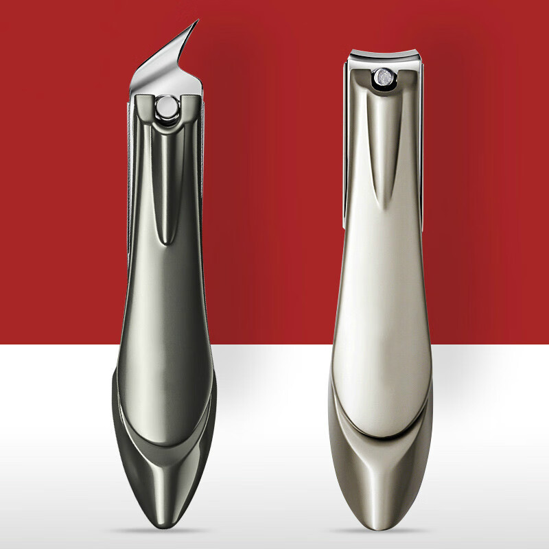 众福缘 指甲刀大号斜口指甲钳鹰嘴嵌甲甲沟专用指甲剪尖口防飞溅设计