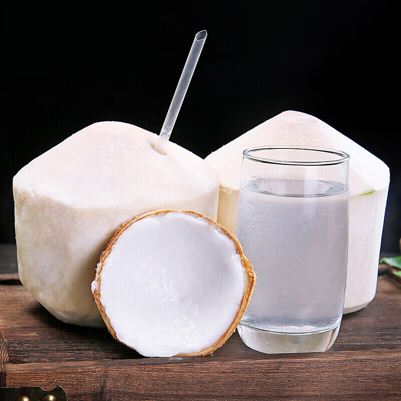 【jd物流】泰国椰青6个装大果新鲜热带水果香水椰子椰奶肉生鲜水果