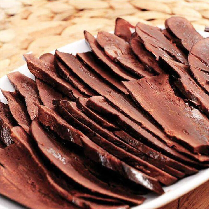 雷禾泽重庆奉节特产腊猪肝农家烟熏下酒酱猪肝500g 腊猪肝1斤