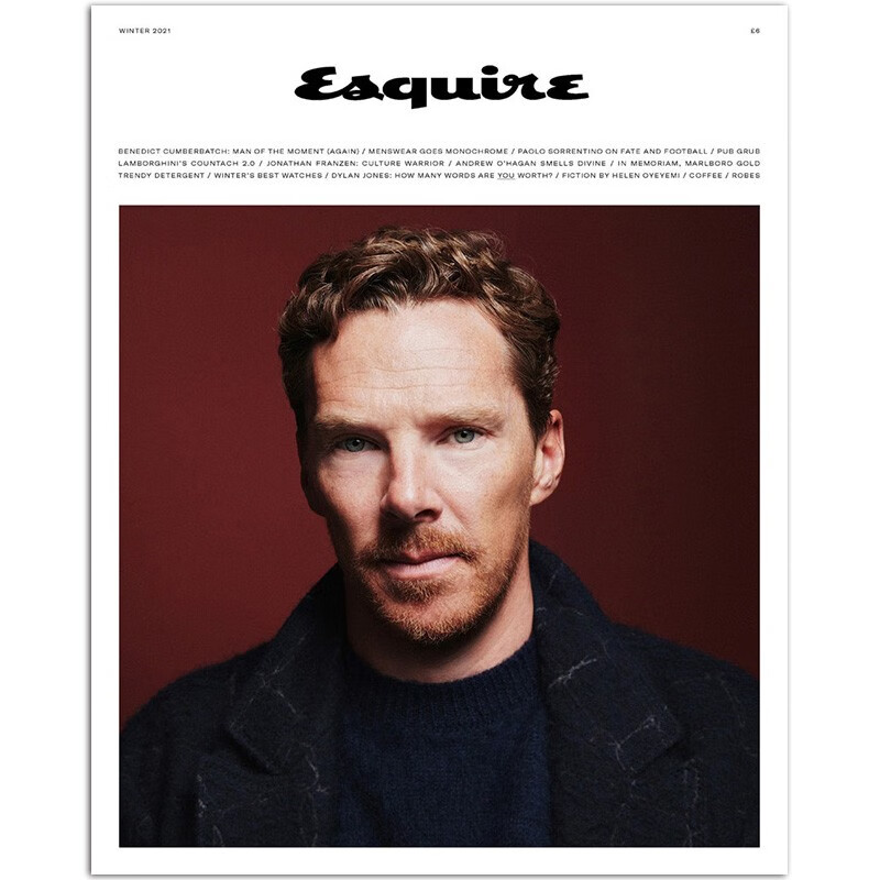 【单期可选】Esquire 英国时尚先生 2020/21年月刊 男士时尚服饰杂志 2021年冬季刊