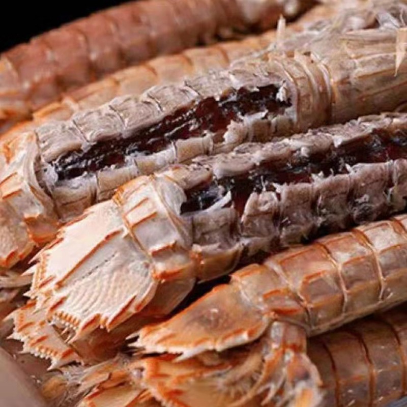 皓谦皮皮虾鲜活熟冻全母带膏富贵虾冷冻虾爬子 海鲜水产 全母带膏皮皮