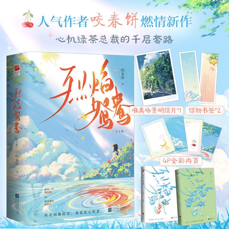烈焰鸳鸯(上下)咬春饼燃情新作 青春文学爱情感救赎文学小说 甜妻作者